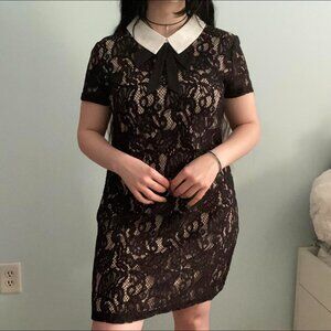 Betsey Johnson Lace Babydoll Dress sz 12